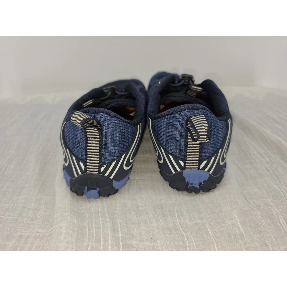Saguaro Active II Pro Barefoot Navy Blue Minimalist Trail Runner Wide Toe Sz 41